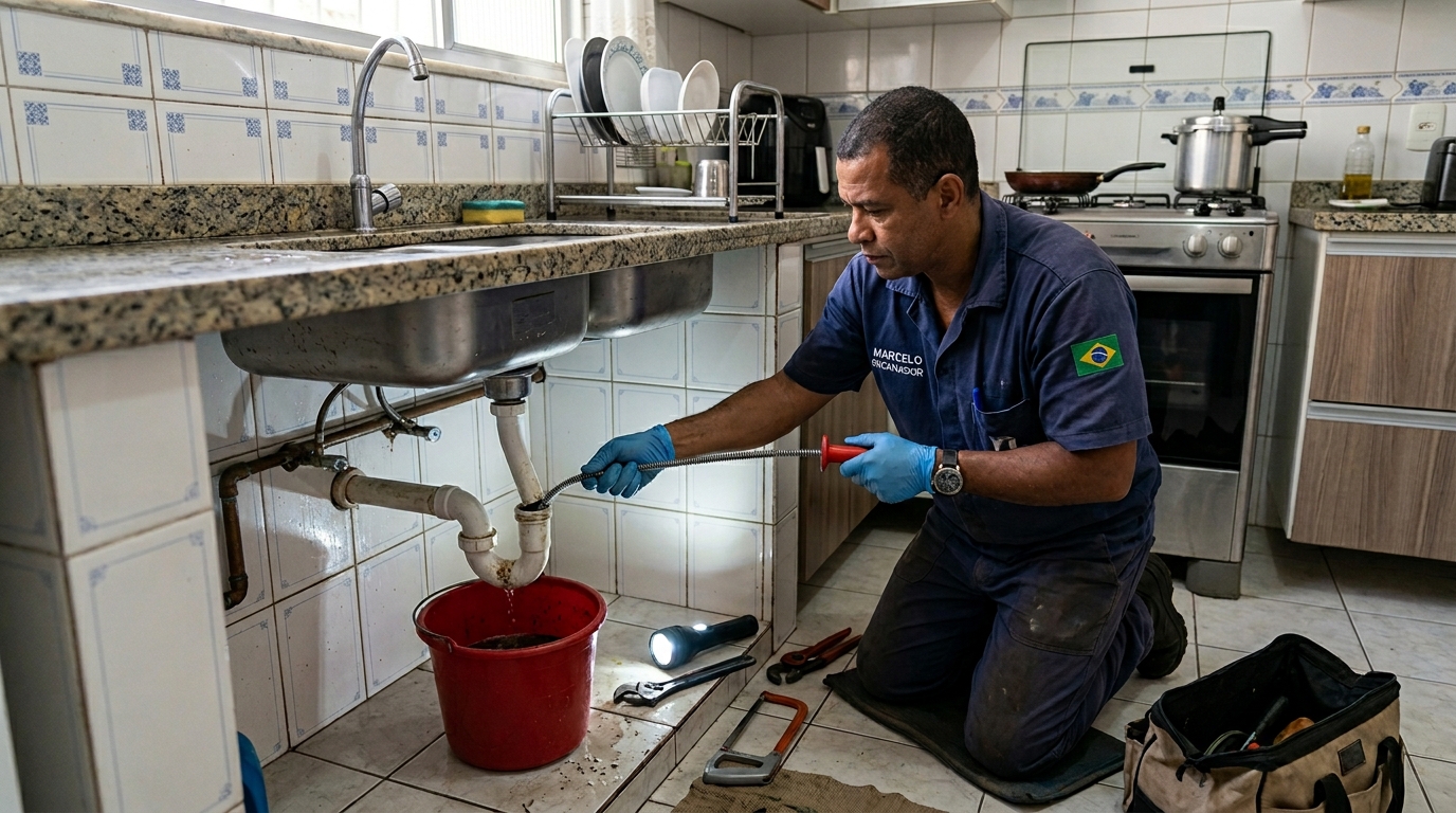Desentupimento de canos com jato de alta pressão em Piracicaba-SP